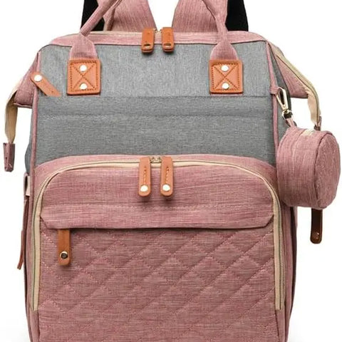 Diaper Bag Backpack Baby Bag, Baby Girl Boy Diaper Bag for Dad Mom with Pad, Travel Large Diaper Bags with Pacifier Case