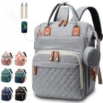 Diaper Bag Backpack Baby Bag, Baby Girl Boy Diaper Bag for Dad Mom with Pad, Travel Large Diaper Bags with Pacifier Case