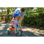 Dynacraft Bluey 10 Inch Tricycle with Rear Storage Basket Blue White Toddler Bike Ages 2 to 5 Years