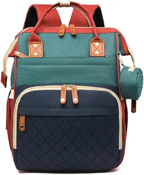 Diaper Bag Backpack Baby Bag, Baby Girl Boy Diaper Bag for Dad Mom with Pad, Travel Large Diaper Bags with Pacifier Case