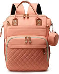 Diaper Bag Backpack Baby Bag, Baby Girl Boy Diaper Bag for Dad Mom with Pad, Travel Large Diaper Bags with Pacifier Case